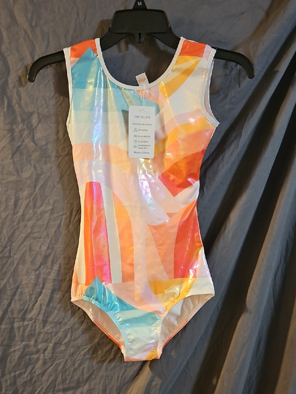 ZKQL GIRLS COLORFUL LEOTARD: NEW WITH TAGS (SEE DESCRIPTION): Size 14